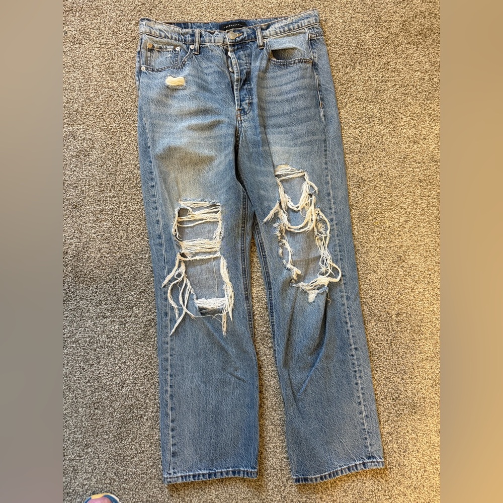 Aeropostale Distressed Boyfriend Jeans